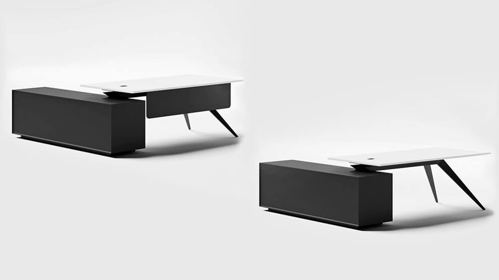 Zenon L-Shape Executive Desk